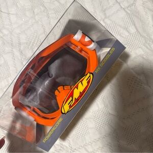 FMF Powercore MX Goggles - Vibrant Orange